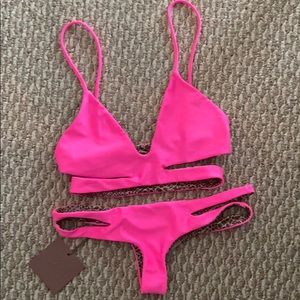 Acacia super stunning pink bikini
